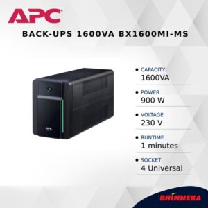 APC Back-UPS 1600VA BX1600MI-MS