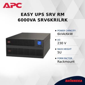 APC Easy UPS SRV RM 6000VA SRV6KRILRK