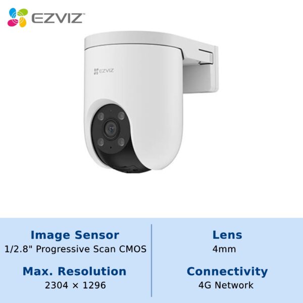 Ezviz Pan & Tilt Camera H8c 4G