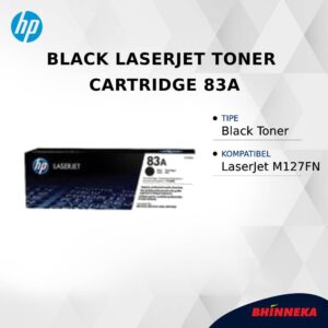HP Black  LaserJet Toner Cartridge 83A