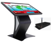 DigiSIGN Interactive Display 43S Black Table Stand with Android Box & Digisign Play