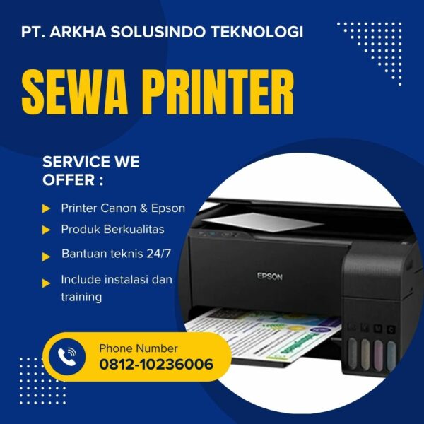 Jasa Sewa Printer Berkualitas